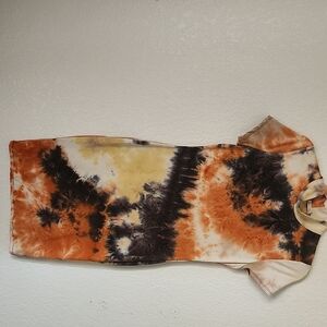 Bold Tie-Dye Midi Dress